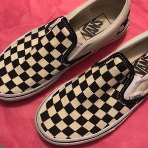 Checkered vans